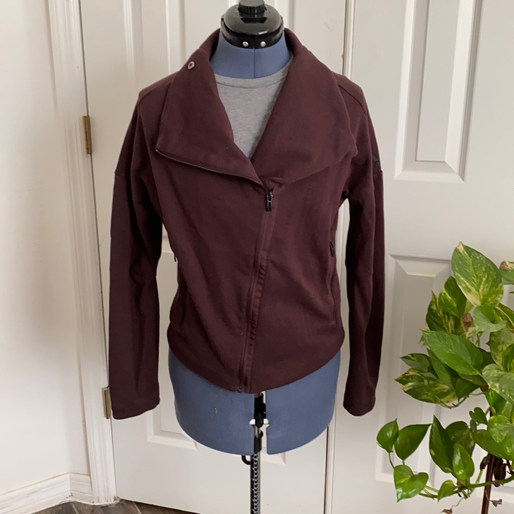 ADIDAS Work-Out Angled Zip Up Jacket